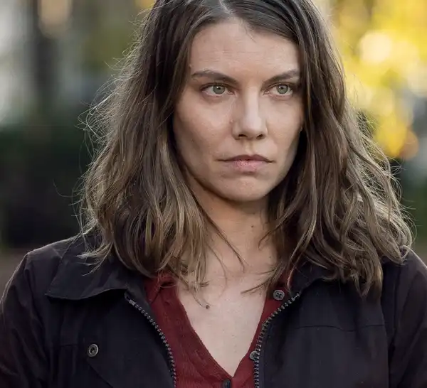 Lauren Cohan as Maggie in The Walking Dead.