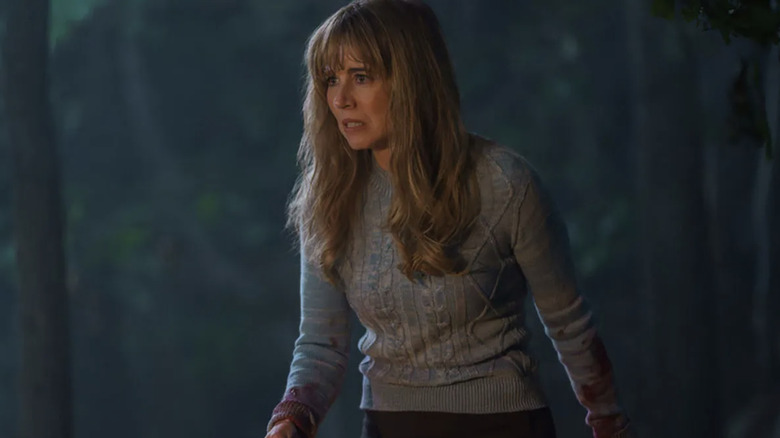 Pamela Voorhees is out hunting in Crystal Lake